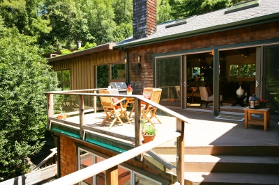Cascade Canyon Mill Valley Home 343 Hazel Avenue for Sale Offered by Peter and Karin Narodny of Frank Howard Allen